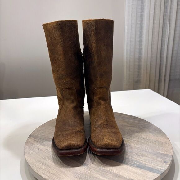 Ariat Brown Heeled Boots - Picture 6 of 13